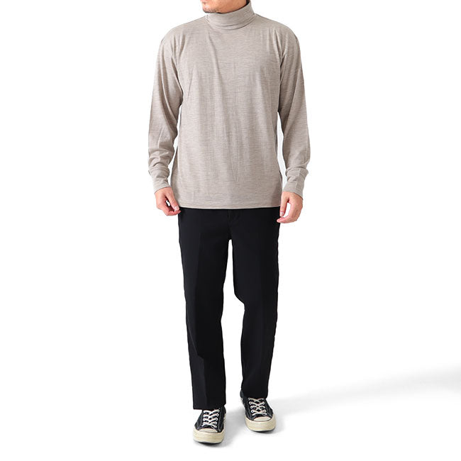 FilMelange フィルメランジェ NELSON ネルソン タートルネックニット ロンT 2021008 ウール 長袖Tシャツ メンズ
