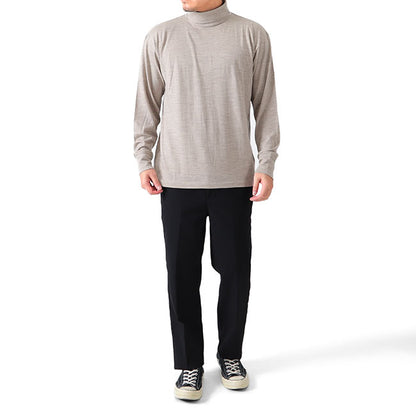 FilMelange フィルメランジェ NELSON ネルソン タートルネックニット ロンT 2021008 ウール 長袖Tシャツ メンズ