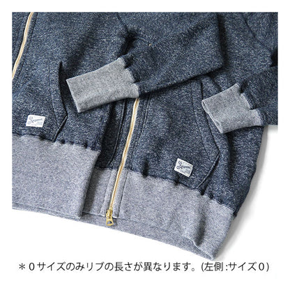 kepani ケパニ マンハッタン ジップパーカー スウェットパーカー Manhattan-Ⅱ TS-8101MS 裏起毛 日本製 (メンズ レディース)