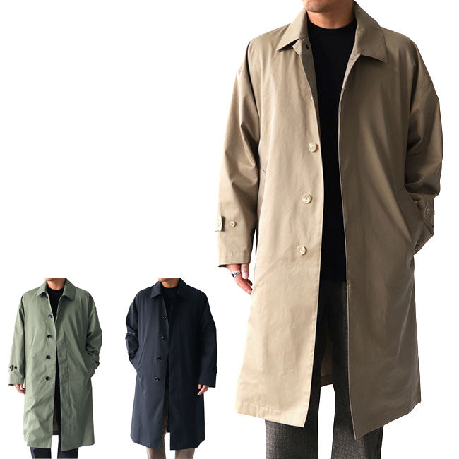 Still by Hand スティルバイハンド ステンカラーコート CO0293 撥水 ロングコート (メンズ)