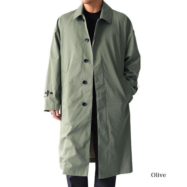 Still by Hand スティルバイハンド ステンカラーコート CO0293 撥水 ロングコート (メンズ)