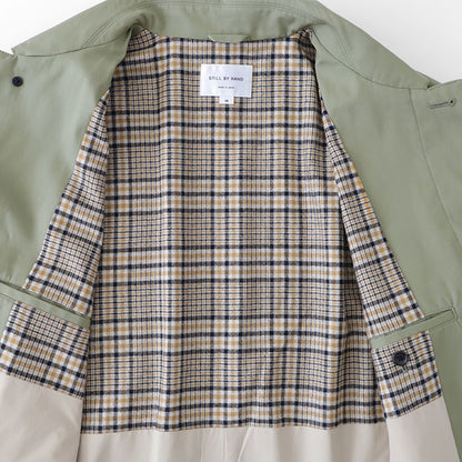 Still by Hand スティルバイハンド ステンカラーコート CO0293 撥水 ロングコート (メンズ)
