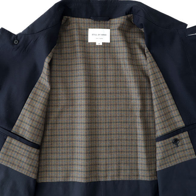 Still by Hand スティルバイハンド ステンカラーコート CO0293 撥水 ロングコート (メンズ)