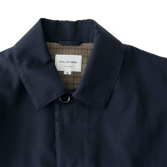 Still by Hand スティルバイハンド ステンカラーコート CO0293 撥水 ロングコート (メンズ)