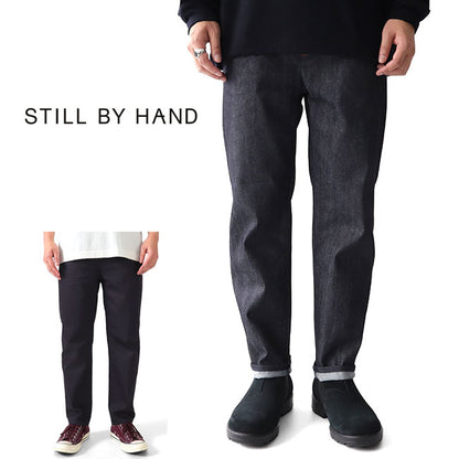 Still by Hand スティルバイハンド タック入り デニムパンツ DN0393 ジーパン ジーンズ (メンズ)