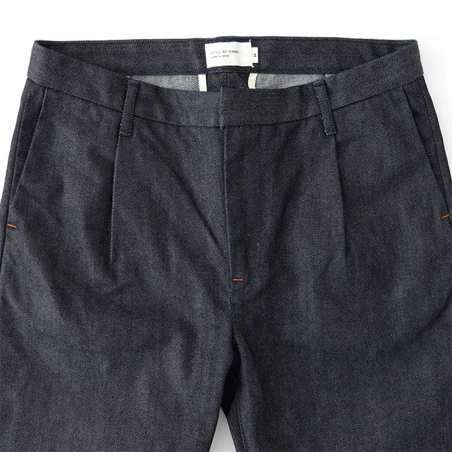 Still by Hand スティルバイハンド タック入り デニムパンツ DN0393 ジーパン ジーンズ (メンズ)