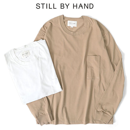 STILL BY HAND スティルバイハンド 胸ポケット ロンT CS04203 長袖Tシャツ メンズ