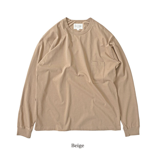 STILL BY HAND スティルバイハンド 胸ポケット ロンT CS04203 長袖Tシャツ メンズ
