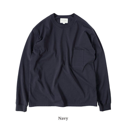 STILL BY HAND スティルバイハンド 胸ポケット ロンT CS04203 長袖Tシャツ メンズ