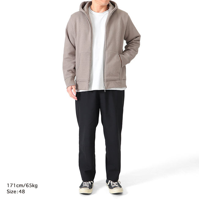 STILL BY HAND スティルバイハンド ジップアップ パーカー CS00213 スウェットパーカー 裏毛 メンズ