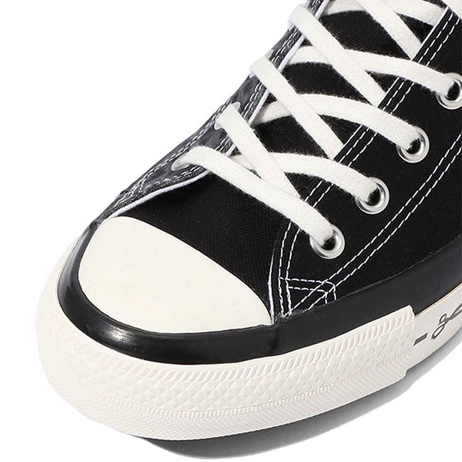 DENHAM × Converse デンハム コンバース コラボ ヒョウ柄 キャンバス サイドジップ オールスター レオパード ブラック 黒 (メンズ レディース)