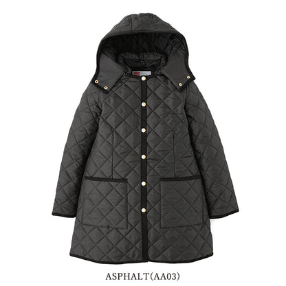 Traditional Weatherwear トラディショナルウェザーウェア ARKLEY HOOD アークリー フード付き ノーカラー キルティングジャケット L222APQCO0167AA レディース
