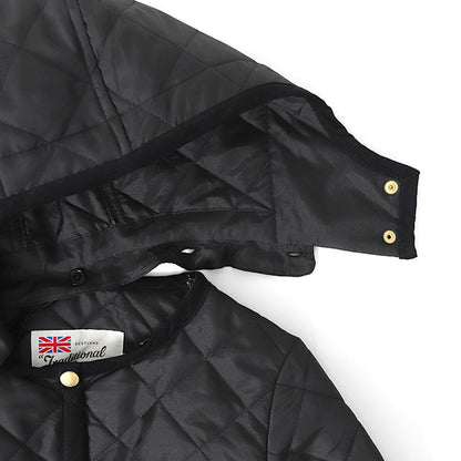Traditional Weatherwear トラディショナルウェザーウェア ARKLEY HOOD アークリー フード付き ノーカラー キルティングジャケット L222APQCO0167AA レディース