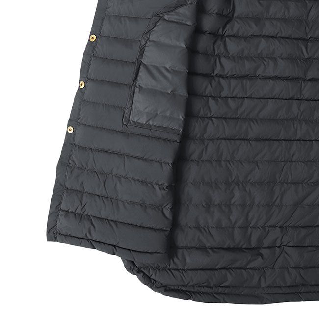 Traditional Weatherwear トラディショナルウェザーウェア ARKLEY LONG DOWN アークリー ノーカラー ロング ダウン キルティングコート A222CIDCO0169OJ レディース