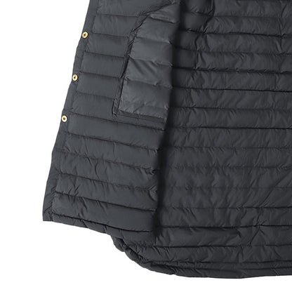 Traditional Weatherwear トラディショナルウェザーウェア ARKLEY LONG DOWN アークリー ノーカラー ロング ダウン キルティングコート A222CIDCO0169OJ レディース