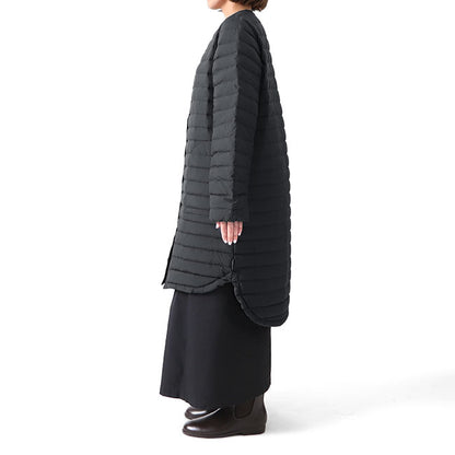 Traditional Weatherwear トラディショナルウェザーウェア ARKLEY LONG DOWN アークリー ノーカラー ロング ダウン キルティングコート A222CIDCO0169OJ レディース