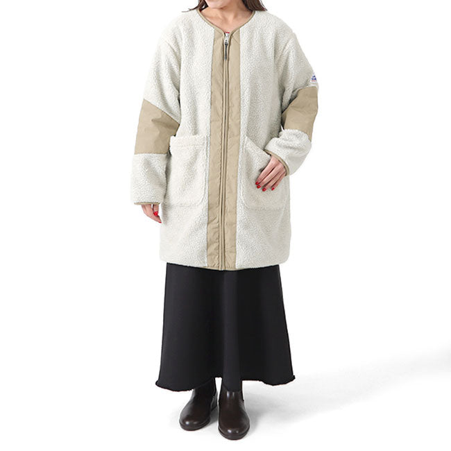 Cape Heights ケープハイツ BETHEL ベゼル Vネック ボアフリースコート CHW211846221 レディース