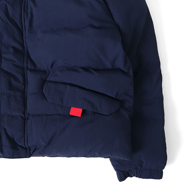 Lacoste ラコステ バックステッチロゴ フード付き ダウンジャケット BJ9828L キッズ