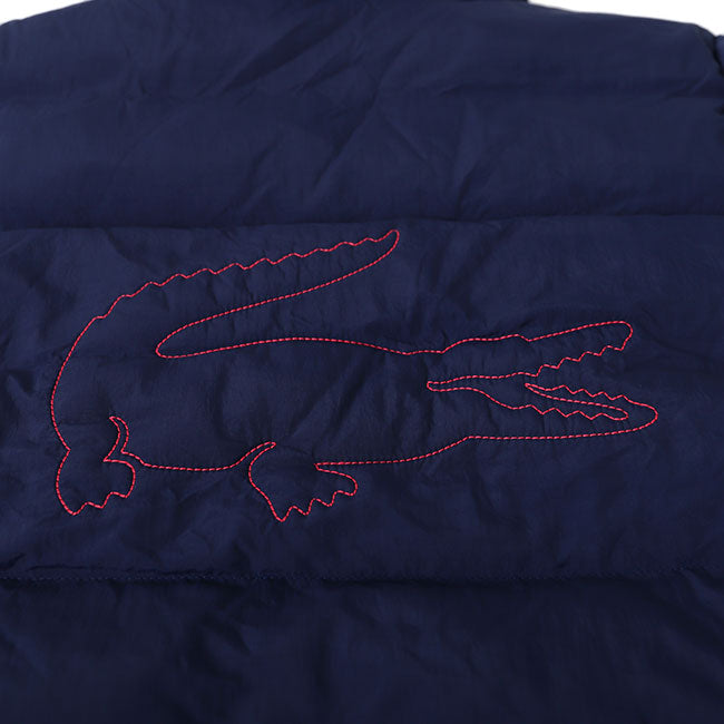 Lacoste ラコステ バックステッチロゴ フード付き ダウンジャケット BJ9828L キッズ