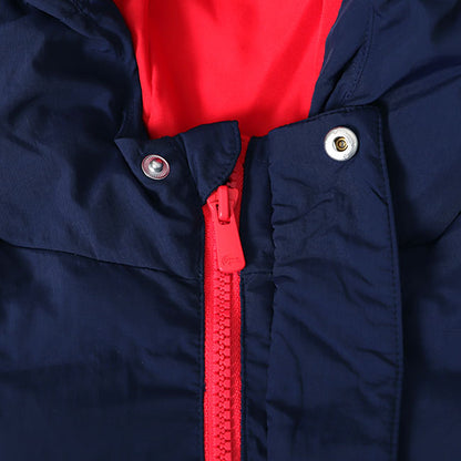 Lacoste ラコステ バックステッチロゴ フード付き ダウンジャケット BJ9828L キッズ