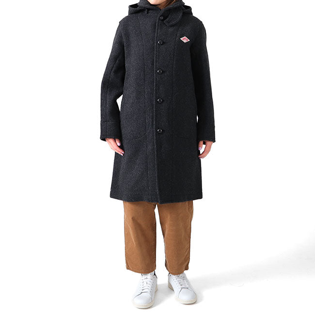 DANTON ダントン ウールモッサ 2WAY フードコート JD-8074 WOM レディース