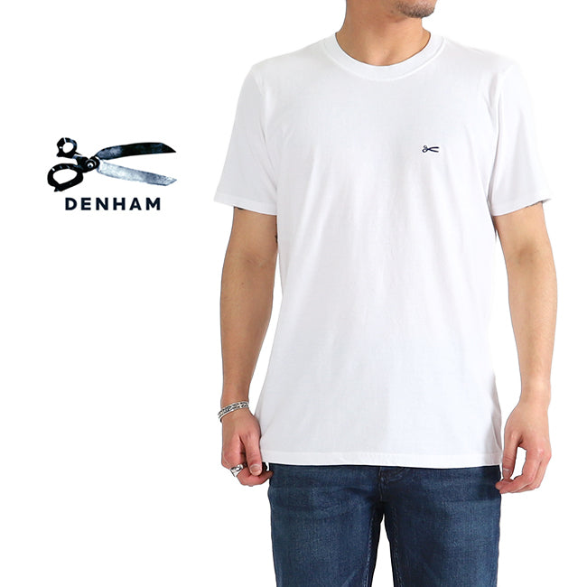 DENHAM デンハム シザーロゴ Tシャツ CREW TEE MOJ 半袖Tシャツ (メンズ)