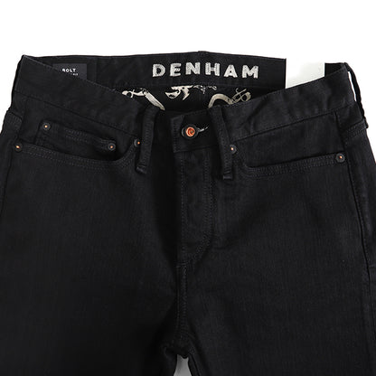 DENHAM デンハム BOLT B30 ボルト スキニーフィット ストレッチ ブラックジーンズ ジーパン デニム (メンズ)