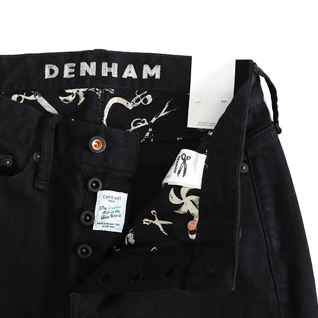 DENHAM デンハム BOLT B30 ボルト スキニーフィット ストレッチ ブラックジーンズ ジーパン デニム (メンズ)