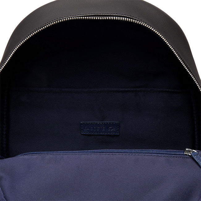 LACOSTE ラコステ フェイクレザー デイパック NH2583H バックパック リュック 黒