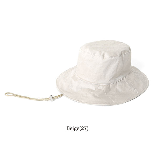 KIJIMA TAKAYUKI COTTON SAFARI HAT 241325 **