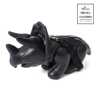 Maison MIHARA YASUHIRO メゾンミハラヤスヒロ TRICERATOPS トリケラトプス レザー ショルダーバッグ A14BG708