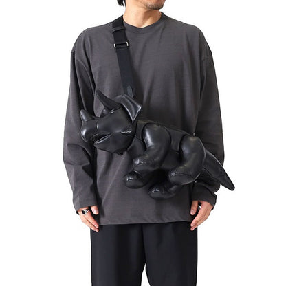 Maison MIHARA YASUHIRO メゾンミハラヤスヒロ TRICERATOPS トリケラトプス レザー ショルダーバッグ A14BG708
