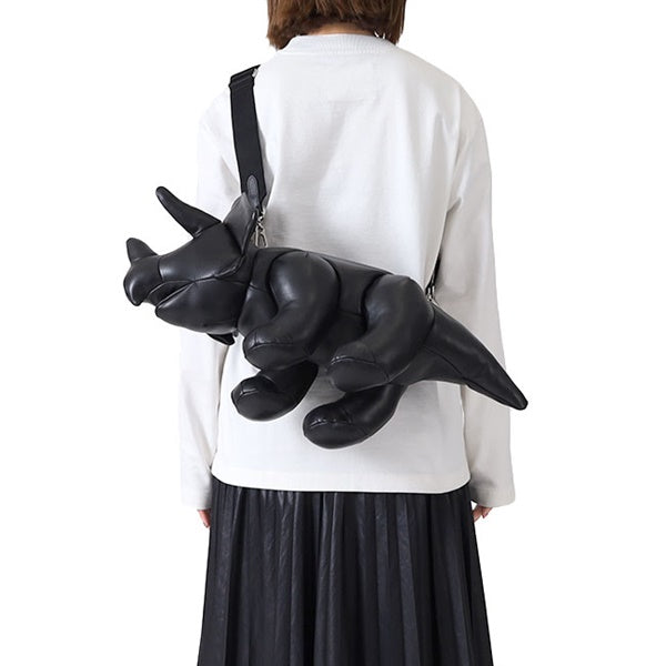 Maison MIHARA YASUHIRO メゾンミハラヤスヒロ TRICERATOPS トリケラトプス レザー ショルダーバッグ A14BG708