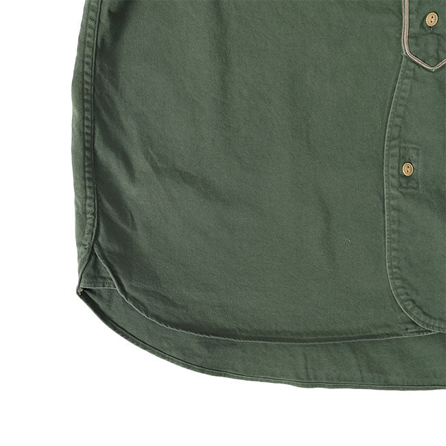 Nigel Cabourn ナイジェルケーボン 50s ヴィンテージ スタンドカラー ベースボールシャツ 80440011003 半袖シャツ メンズ