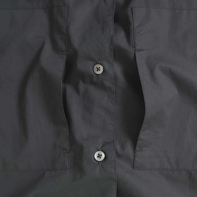 Still By Hand スティルバイハンド ダブルポケット レギュラーカラー シャツSH02202 半袖シャツ (メンズ)
