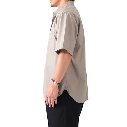 Still By Hand スティルバイハンド ダブルポケット レギュラーカラー シャツSH02202 半袖シャツ (メンズ)