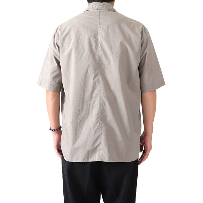 Still By Hand スティルバイハンド ダブルポケット レギュラーカラー シャツSH02202 半袖シャツ (メンズ)