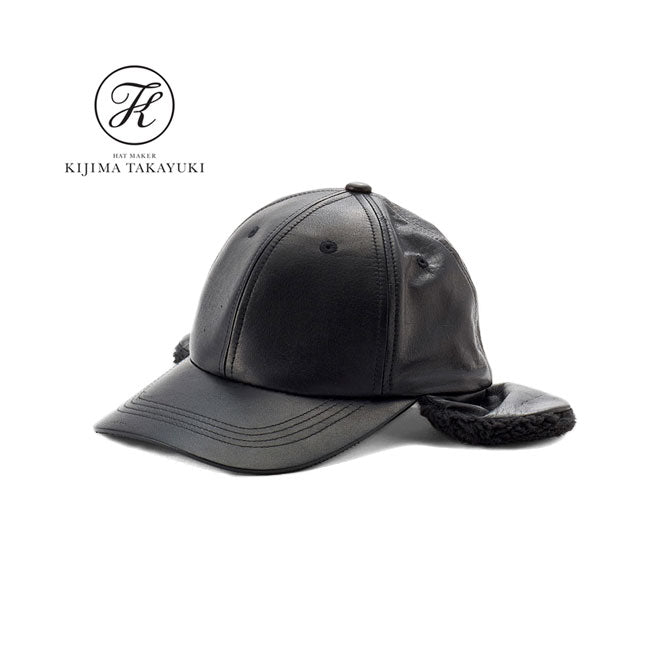 KIJIMA TAKAYUKI LEATHER CAP192713