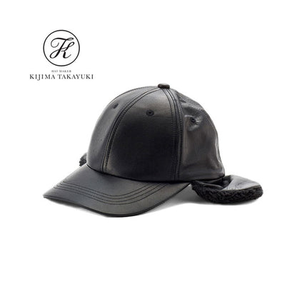 KIJIMA TAKAYUKI LEATHER CAP192713