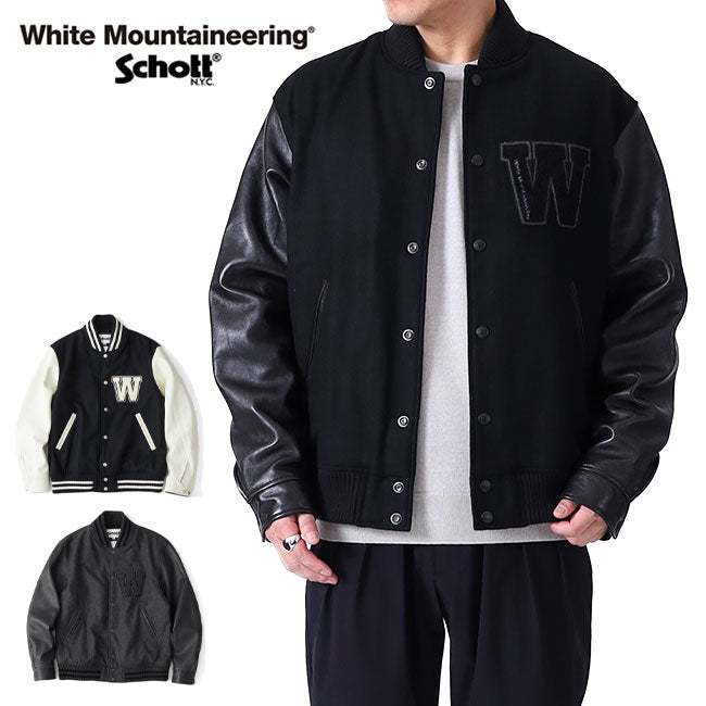 White Mountaineering × Schott VARSITY JACKET WM2473213
