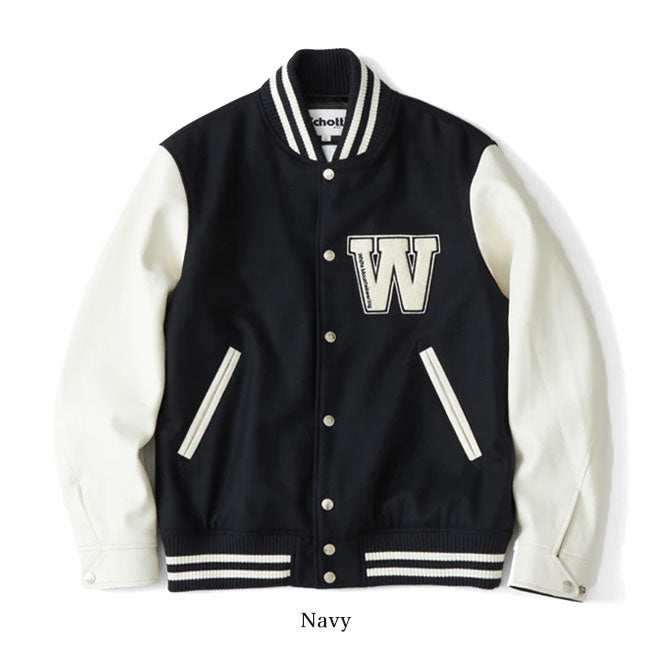 White Mountaineering × Schott VARSITY JACKET WM2473213
