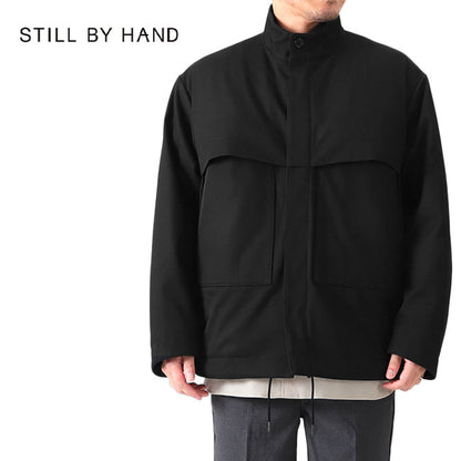 Still by hand スティルバイハンド キルトライニング スタンドカラーブルゾン BL01214 中綿ジャケット メンズ