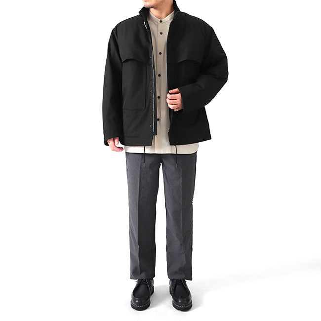 Still by hand スティルバイハンド キルトライニング スタンドカラーブルゾン BL01214 中綿ジャケット メンズ
