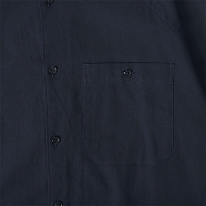 Still by hand スティルバイハンド コットンウール バンドカラーシャツ SH01214 長袖シャツ メンズ