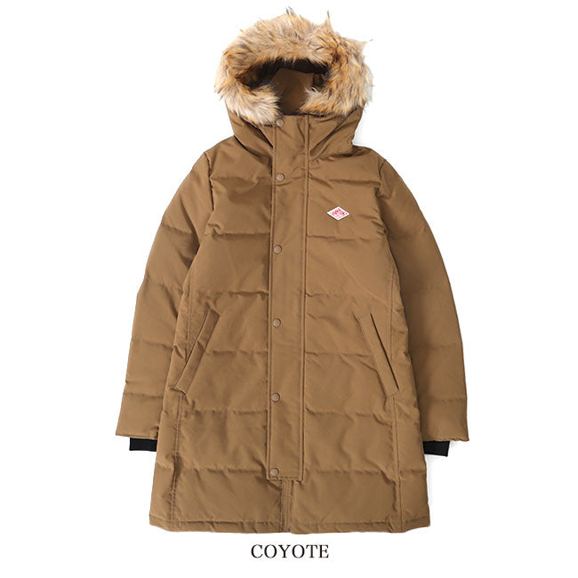DANTON ダントン ファー付き キルトダウンコート DT-A0006 レディース