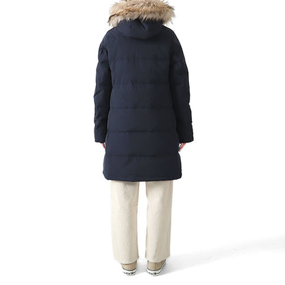 DANTON ダントン ファー付き キルトダウンコート DT-A0006 レディース