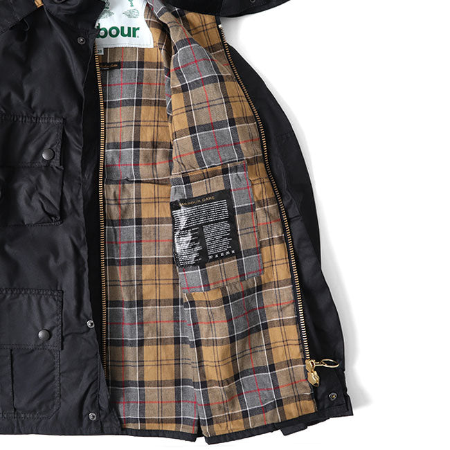 Barbour バブアー ウルスラ ジャケット ワックスド コットン MWX1356 フード付き オイルドジャケット (メンズ)