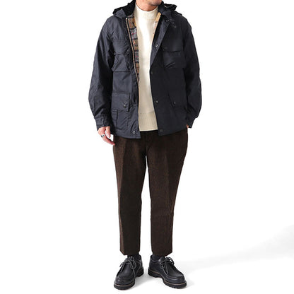 Barbour バブアー ウルスラ ジャケット ワックスド コットン MWX1356 フード付き オイルドジャケット (メンズ)