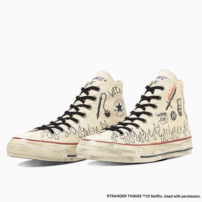 Converse × STRANGER THINGS 5 コンバース ストレンジャー・シングス オールスター エイジド 87 31317091 コラボ ハイカット スニーカー シューズ メンズ レディース