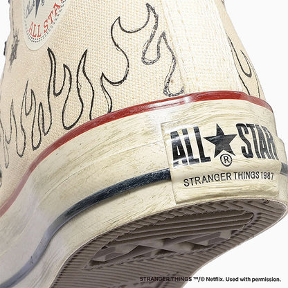Converse × STRANGER THINGS 5 コンバース ストレンジャー・シングス オールスター エイジド 87 31317091 コラボ ハイカット スニーカー シューズ メンズ レディース
